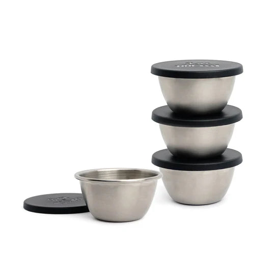 RS-CONDI-4 CONDIMENT CUPS WITH LIDS SET OF 4