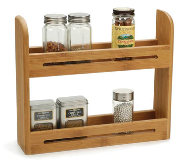 RS-BOO-SR BAMBOO SPICE RACK NO JARS