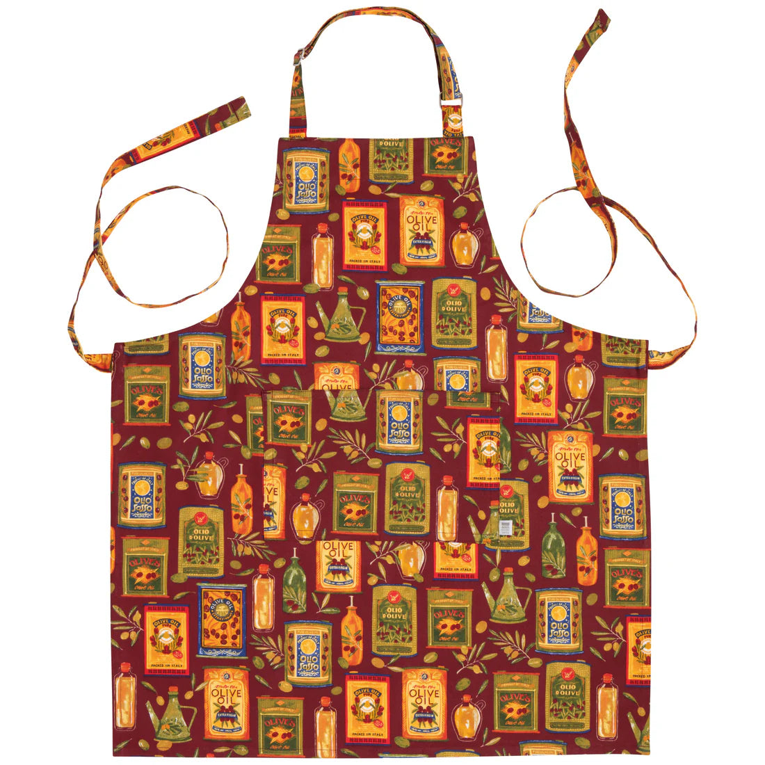 DAN-NAP3645D APRON CHEF OLIVE OIL