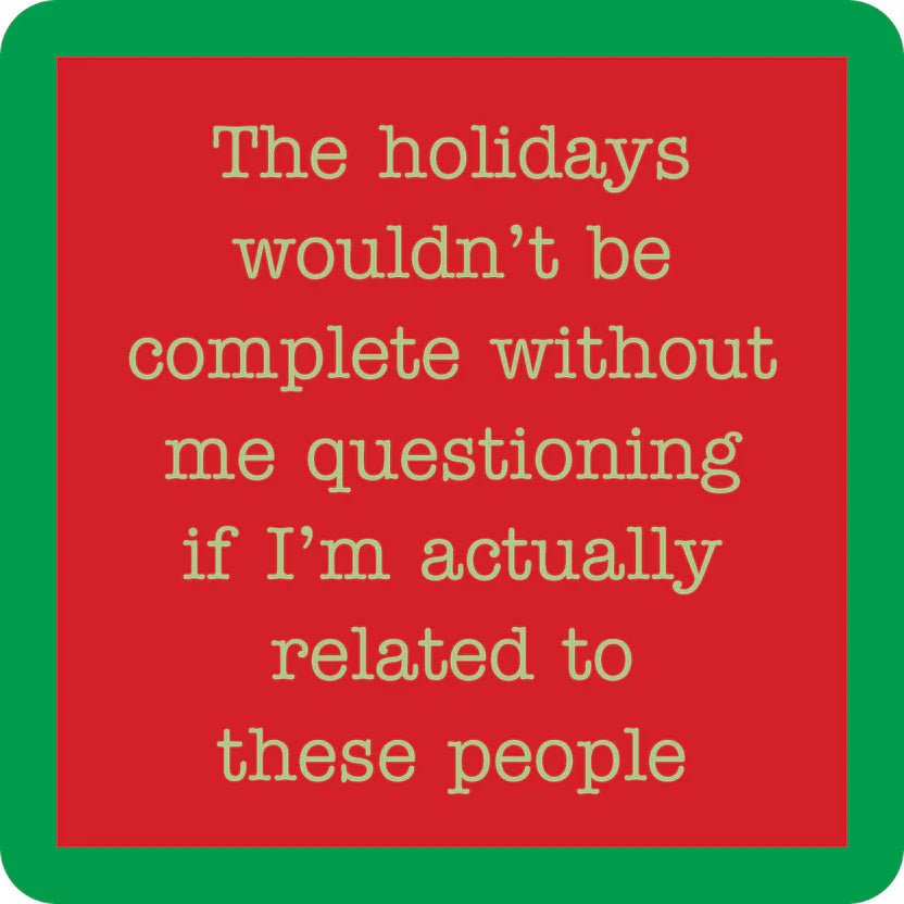 DOM-1192 Related Christmas COASTER