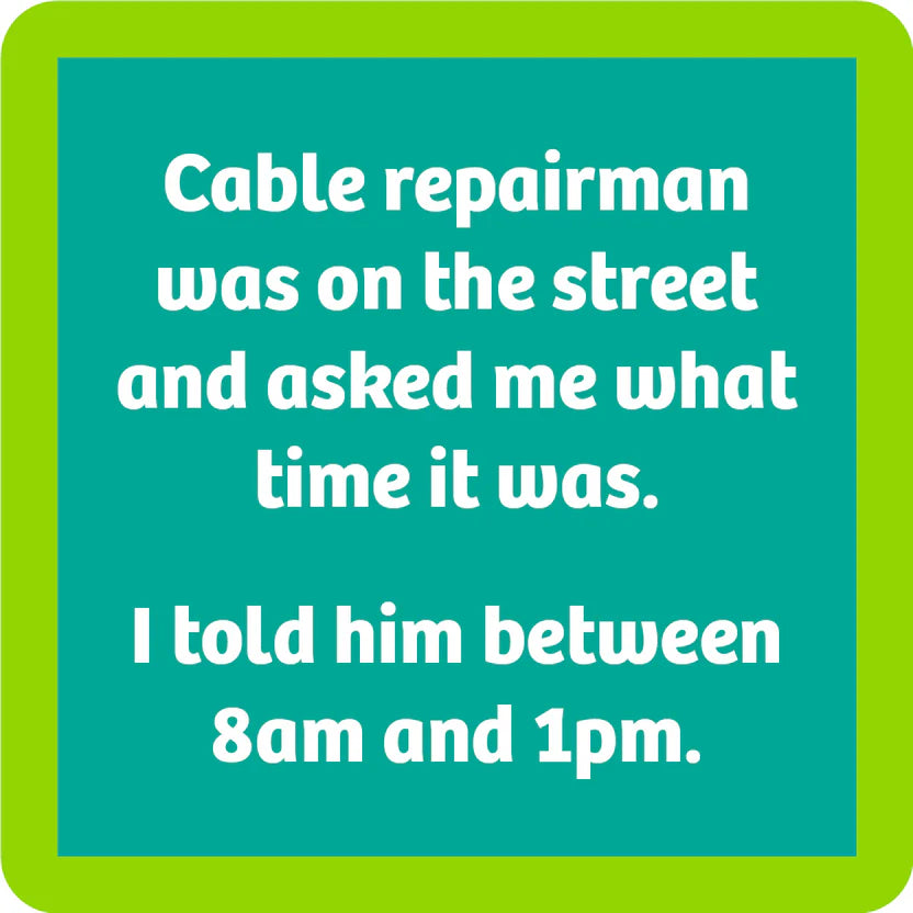 DOM-7112 NAPKIN Cable Repairman