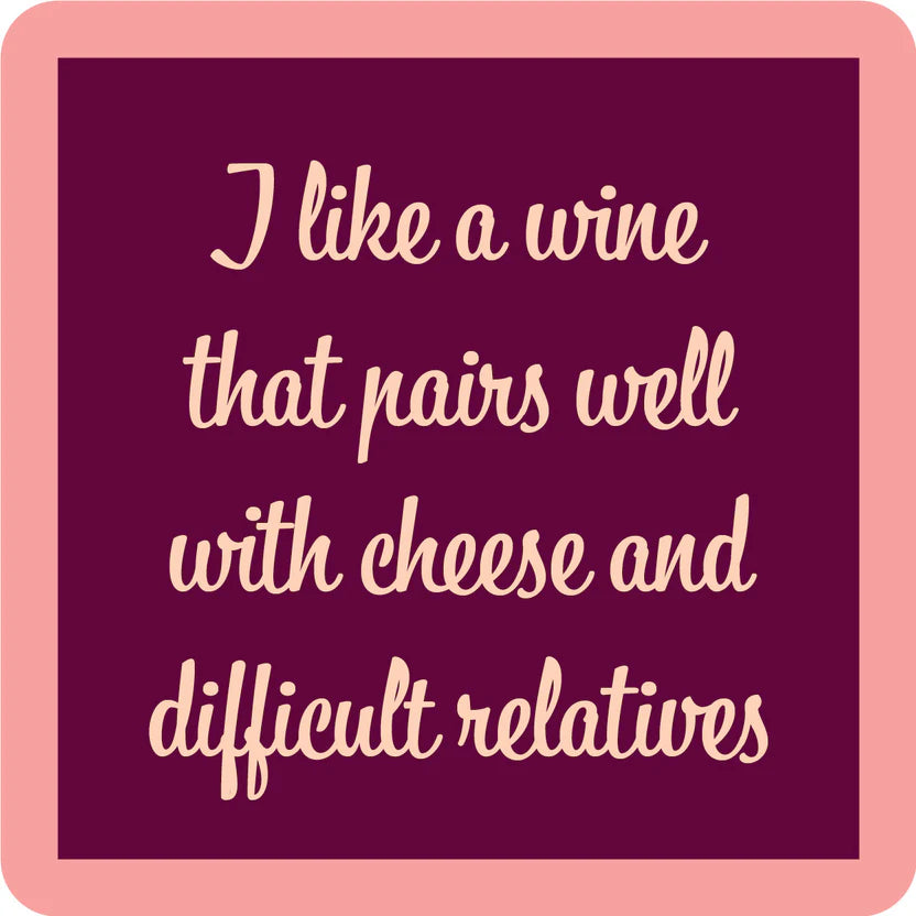 DOM-1406 COASTER wine pairing