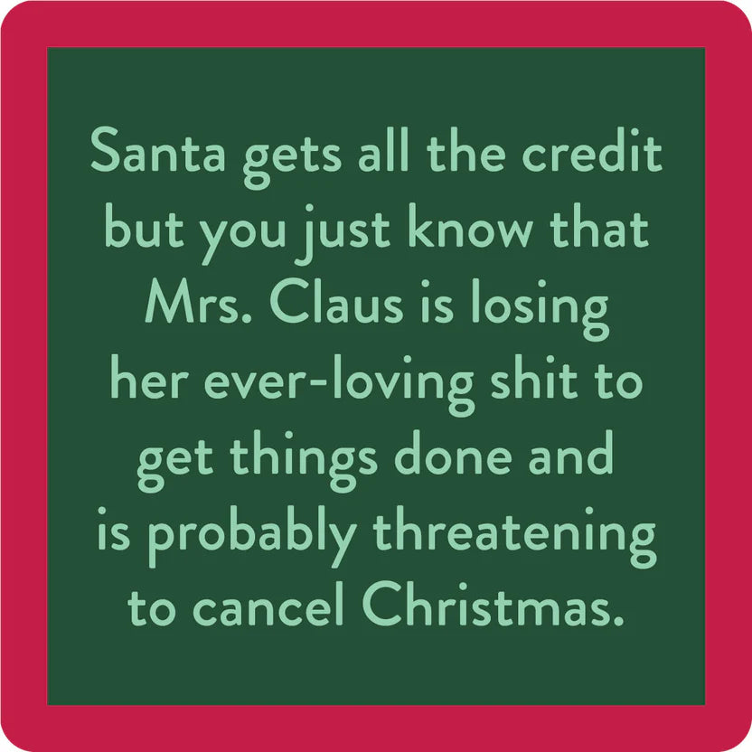 DOM-1459 COASTER XMAS MRS. CLAUS