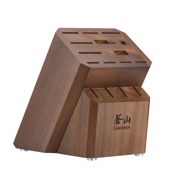 CS-505552 16 SLOT ACACIA WOOD BLOCK