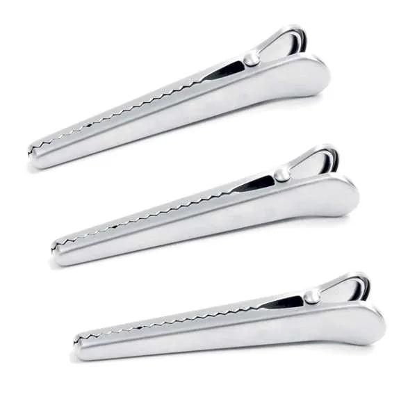 NP-163 STAINLESS STEEL JAW CLIPS SET OF 3