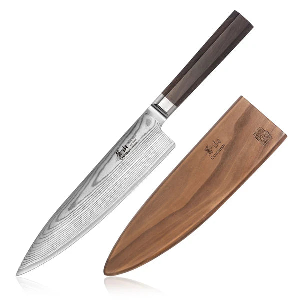 CS-501899 8'' MAYA CHEF'S KNIFE W/SHEATH