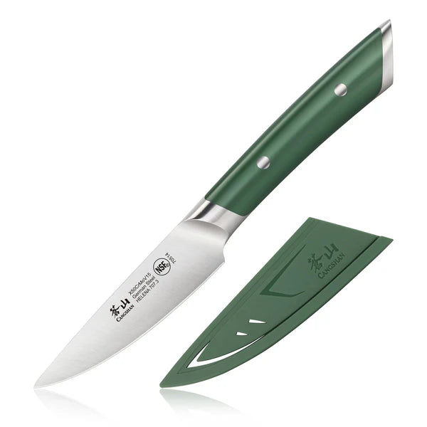 CS-503695 HELENA PARING KNIFE GREEN