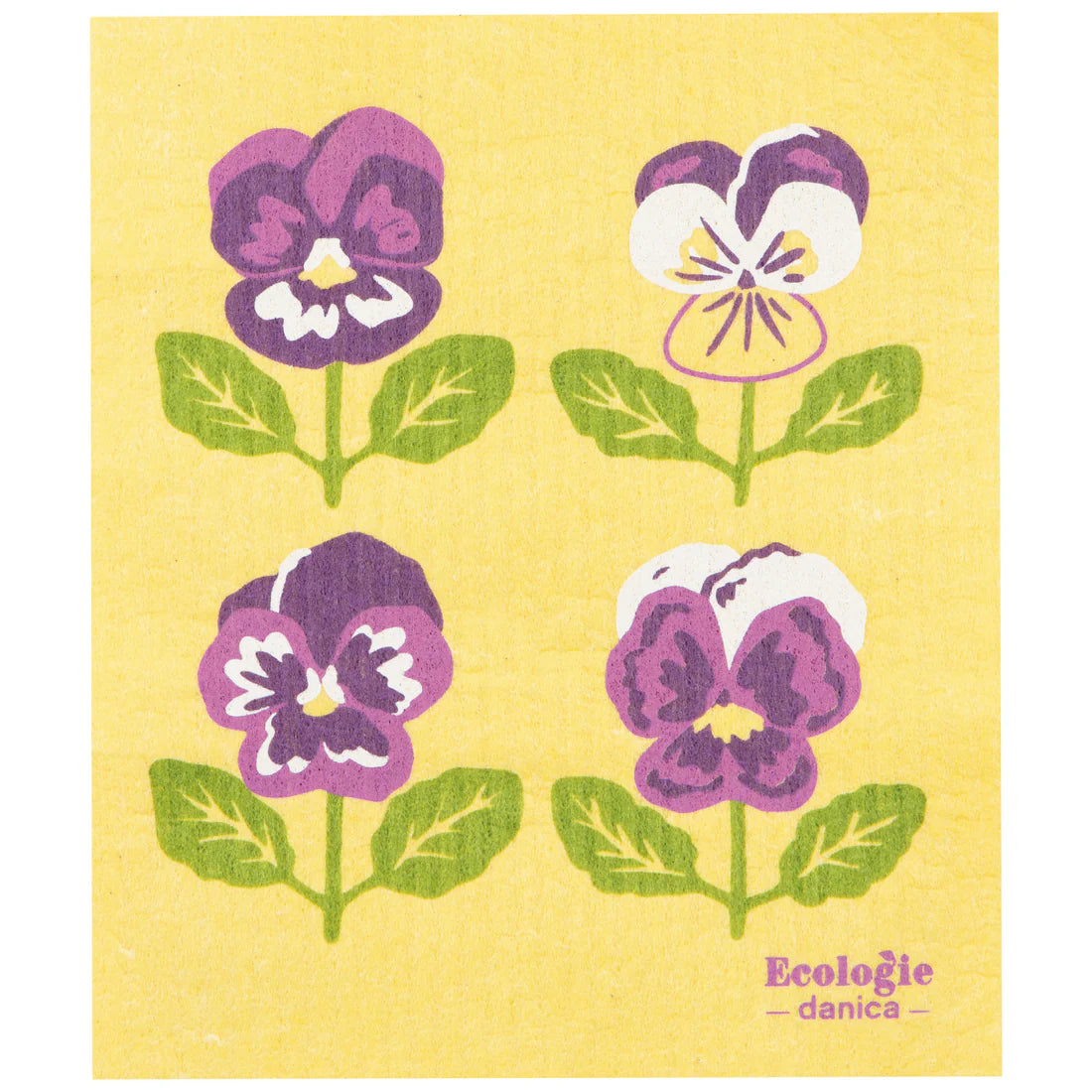 DAN-ESW4204D PANSY SWEDISH DISH CLOTH