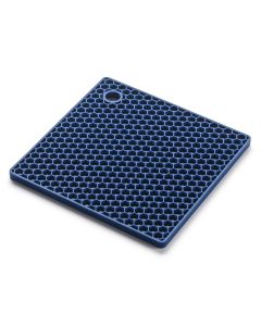 HI-43721NVY NAVY SILICONE HONEYCOMB TRIVET