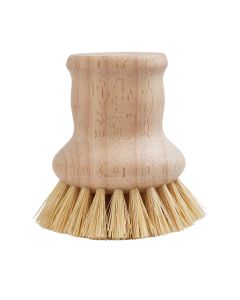 HI-43934 KITCHEN NATURAL BRISTLE DISH PAN SCRUB BRUSH