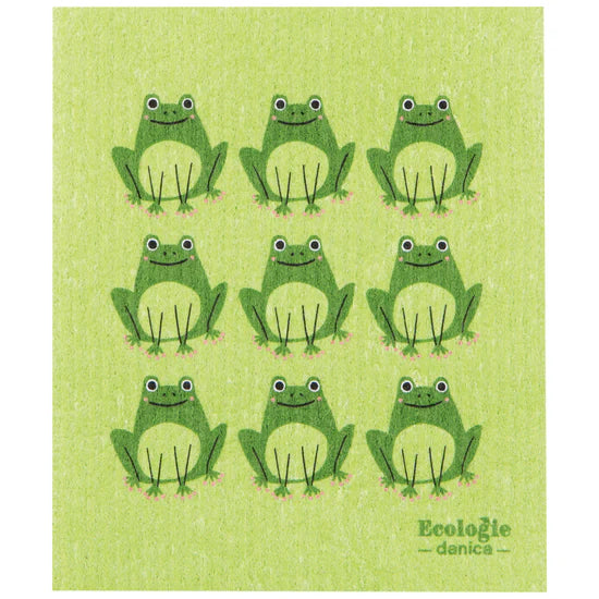 DAN-ESW4206D RIBBIT SWEDISH DISH CLOTH