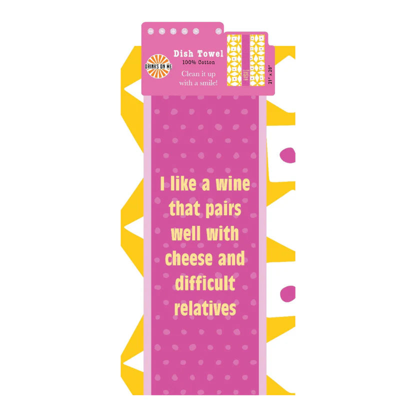 DOM-6140 DIFFICULT RELATIVES TOWEL