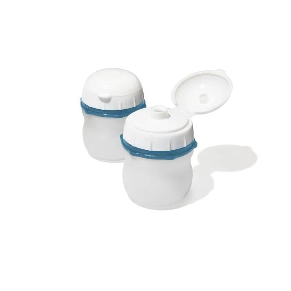 OX-11425200 GG PREP AND GO SILICONE SQZ BOTTLE 2 PK OCEAN BLUE