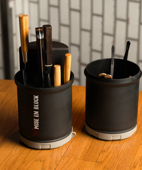 PE-Mise en Block Pro Version Portable & Multi-Functional Knife Block