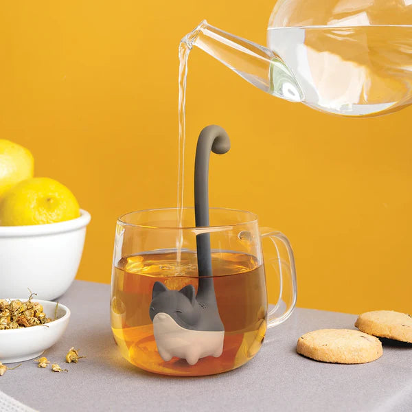 OT-1158 LOUIE CAT TEA INFUSER