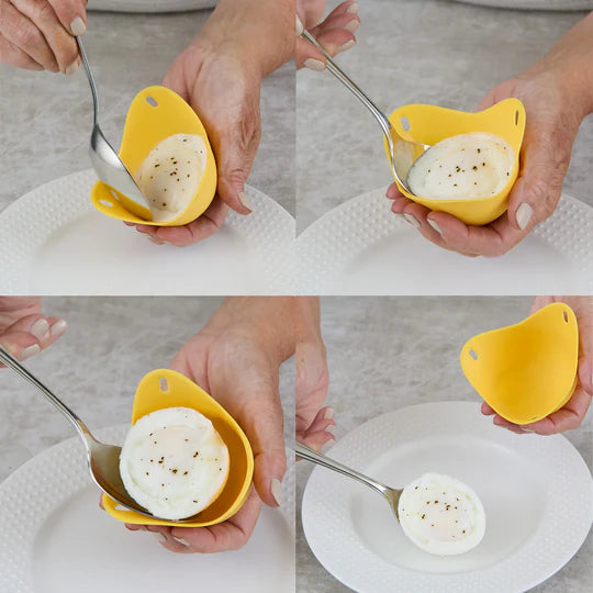 RS-SILI-EG SILICONE POACHING CUPS PK 2 6