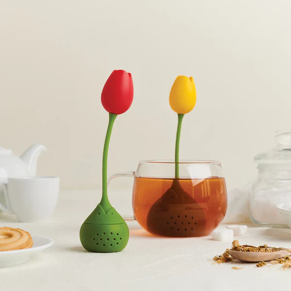 OT-944 TULIP TEA INFUSER (YELLOW)