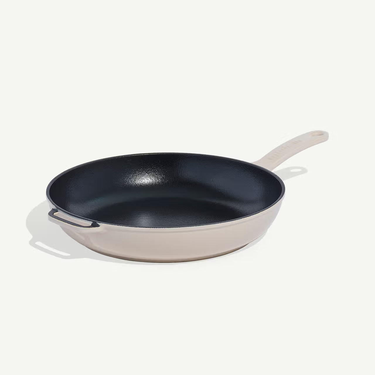 MI-COOK-ECI-11SK-LIN ENAMELED CAST IRON SKILLET - ANTIQUE WHITE