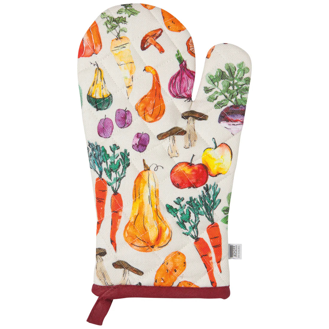 DAN-NOM2329D OVEN MITT SPRUCE VEGGIE STAND