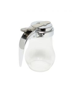 TH-GLTWSY006 6 OZ GLASS SYRUP DISP W ZINC LID DOZEN