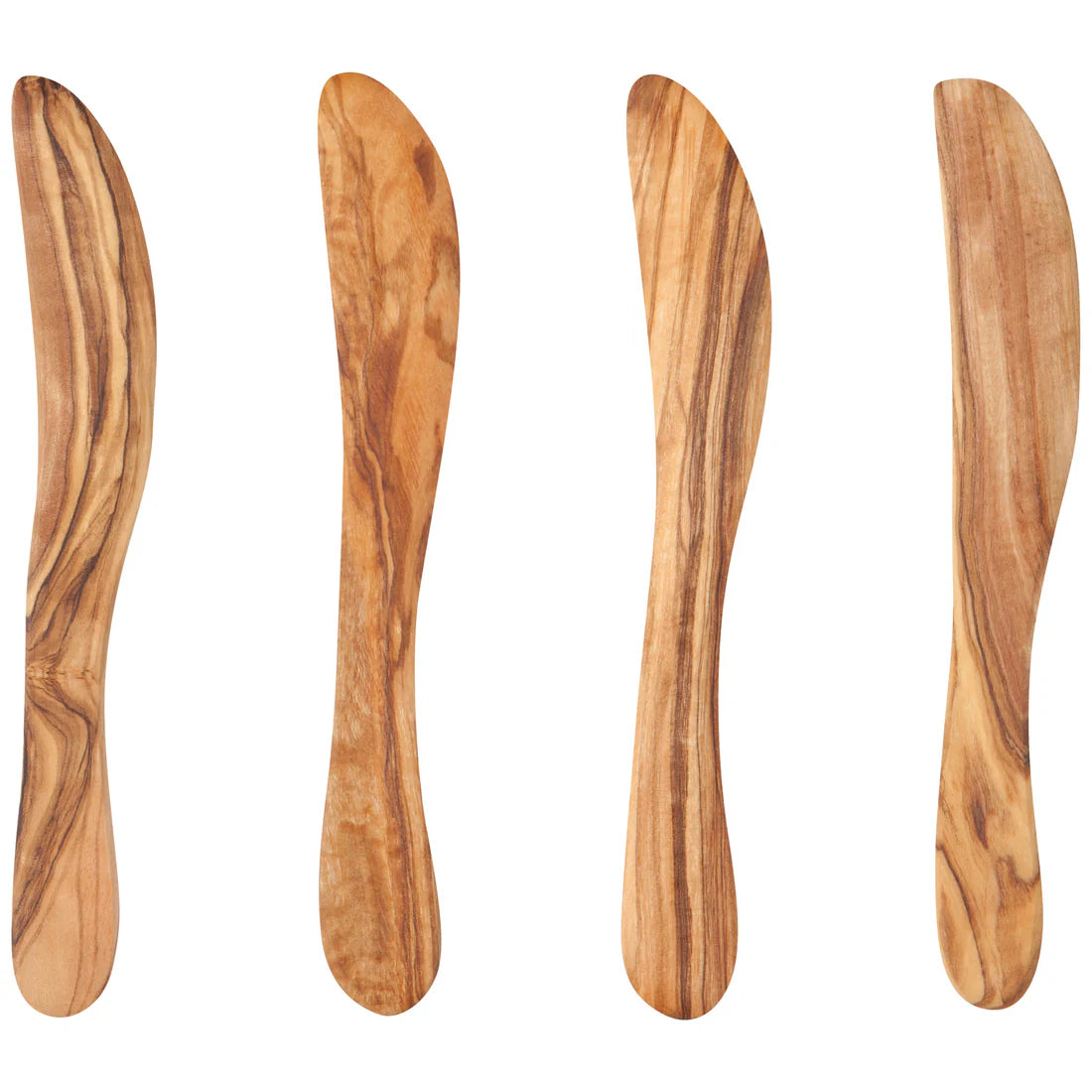 DAN-HKU3467D SET4 SPREADER OLIVE WOOD