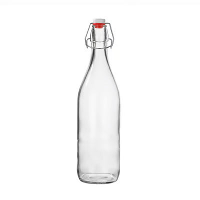 FR-48927 1 L CLAMP TOP GLASS BOTTLE