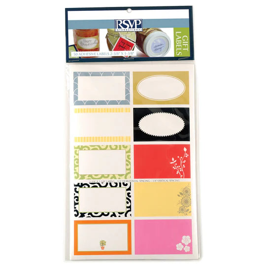 RS-LABL-G RECTANGULAR GIFT LABELS 12