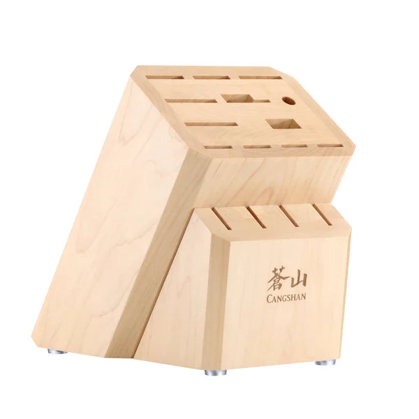 CS-505569 16 SLOT MAPLE WOOD BLOCK