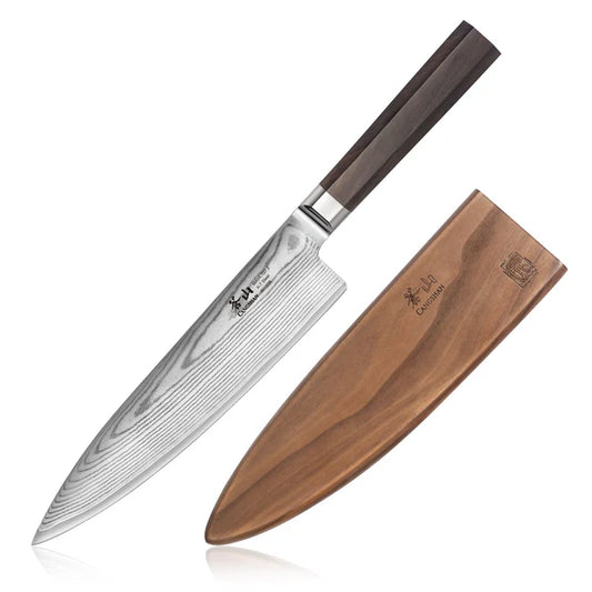 CS-501899 8'' MAYA CHEF'S KNIFE W/SHEATH