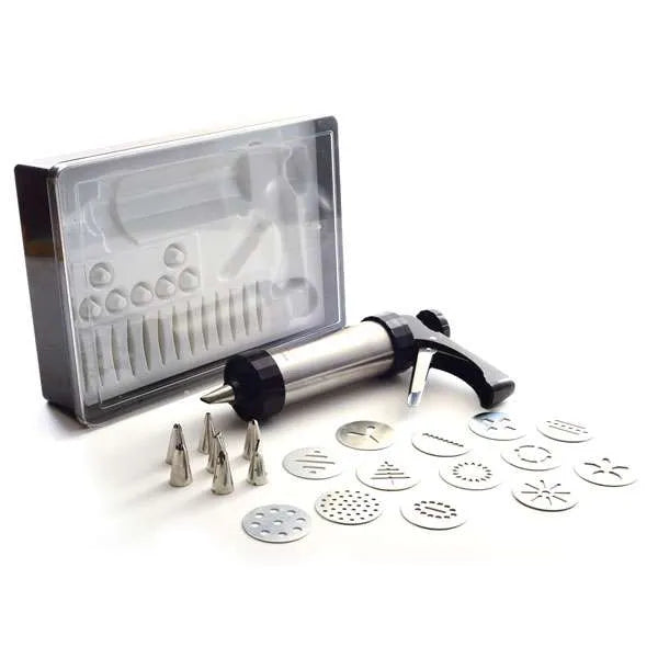 NP-3299 S/S COOKIE/ICING PRESS W/CASE