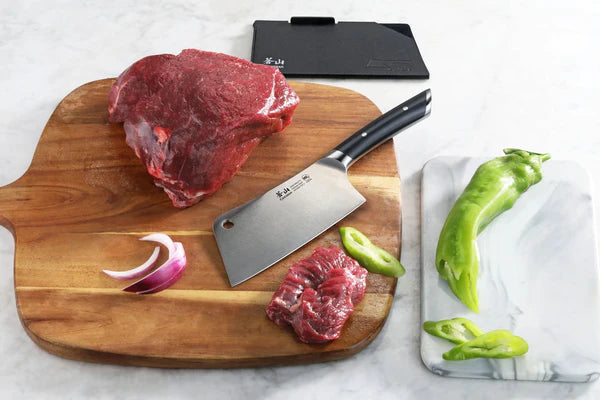 CS-502582 6IN MEAT CLEAVER W SHEATH HELENA
