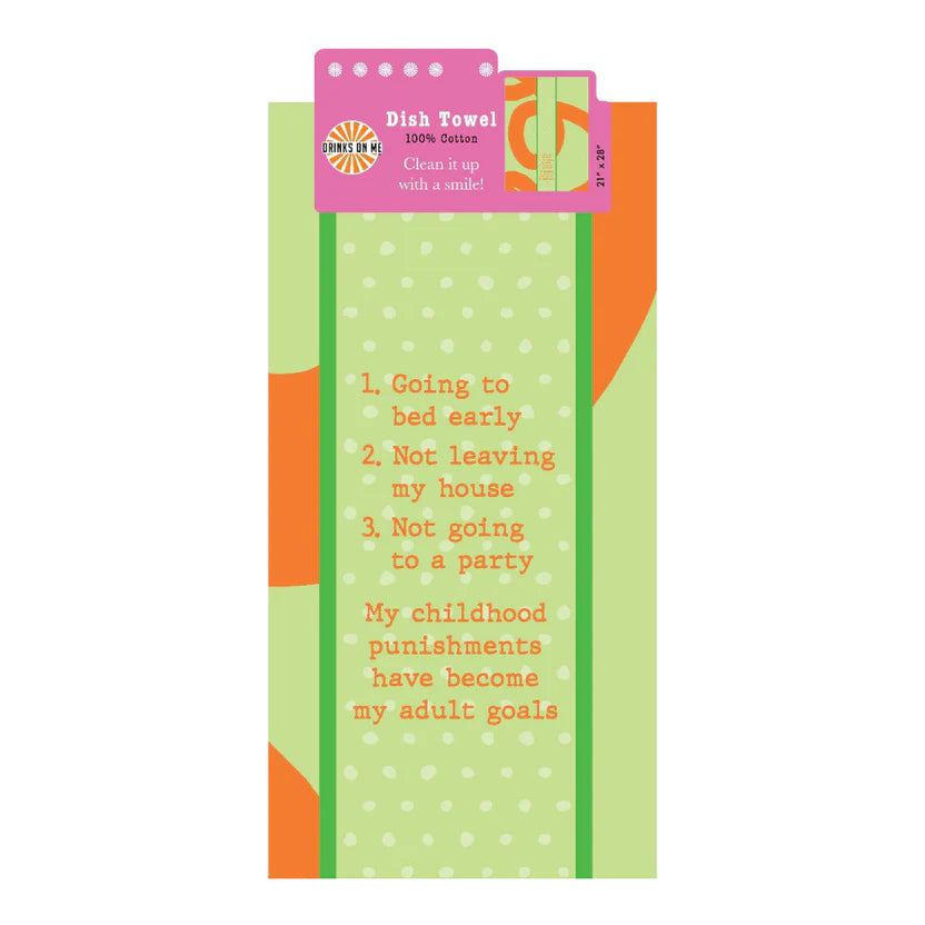 DOM-6144 CHILDHOOD PUNISHMENTS TOWEL