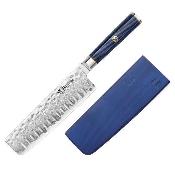 CS-505491 KITA 7 IN NAKIRI KNIFE W/SHEATH