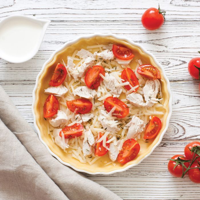 HI-98016 10" QUICHE ROUND