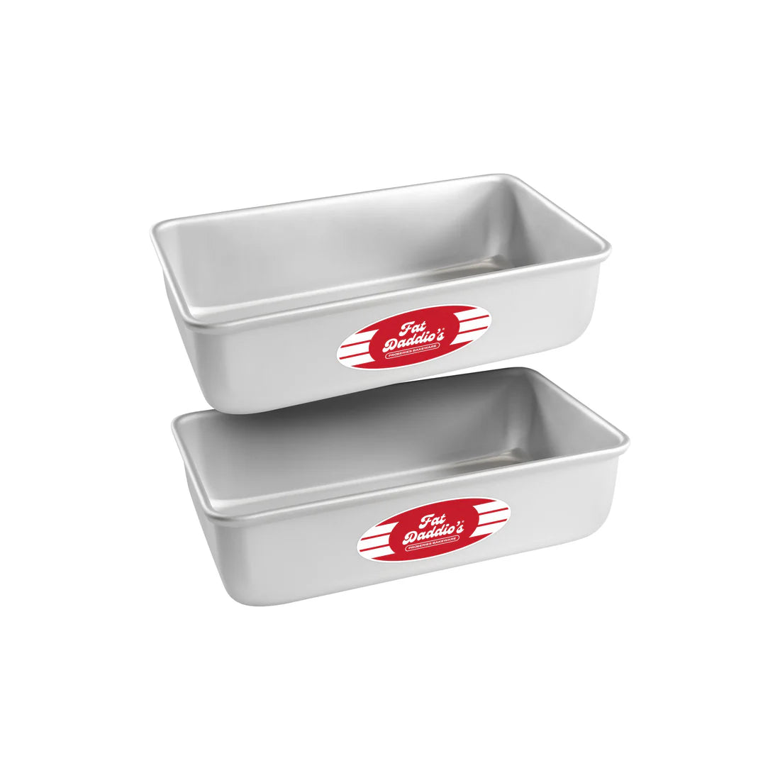 FD-BP-SET ANODIZED ALUMINUM 2 PIECE BREAD PAN 7.75X3.75X2.75