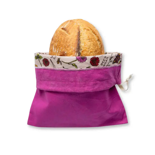 BW-8500-MM-1PK BEES WRAP MAGENTA REUSABLE ARTISAN BREAD BAG