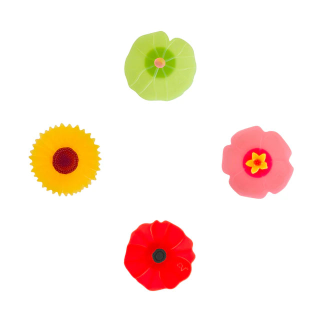 CV-2499 FLORAL BOTTLE STOPPERS