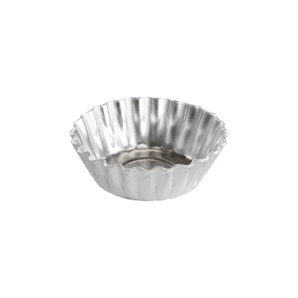 FD-PMTH-25 NAT ALUM MINI TARTLETTE SOLID BOTTOM 2.5X.75