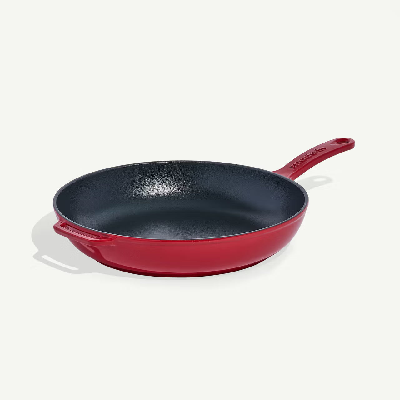 MI-COOK-ECI-11SK-RED ENAMELED CAST IRON SKILLET - RED