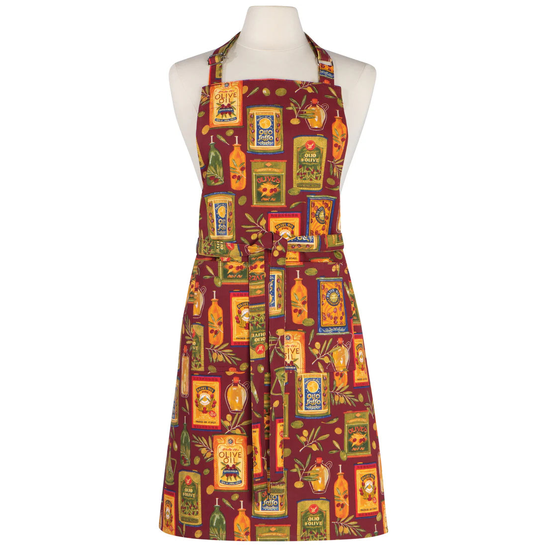 DAN-NAP3645D APRON CHEF OLIVE OIL