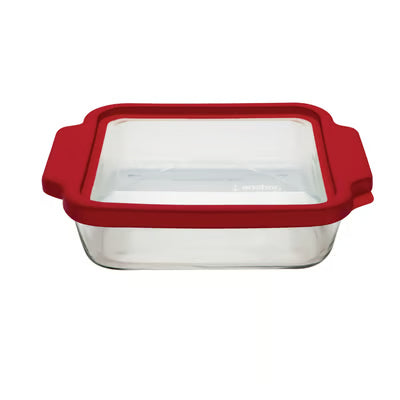 FR-79047 TRUEFIT 8" SQUARE CAKE DISH W COVER