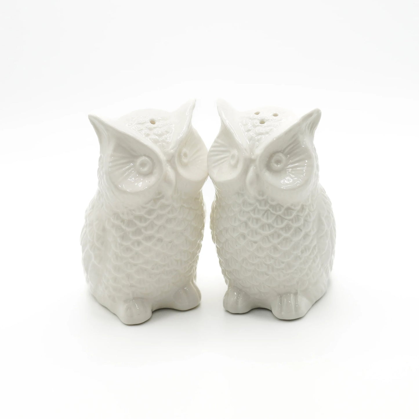 FR-11733 CERAMIC S&P SHAKERS OWL