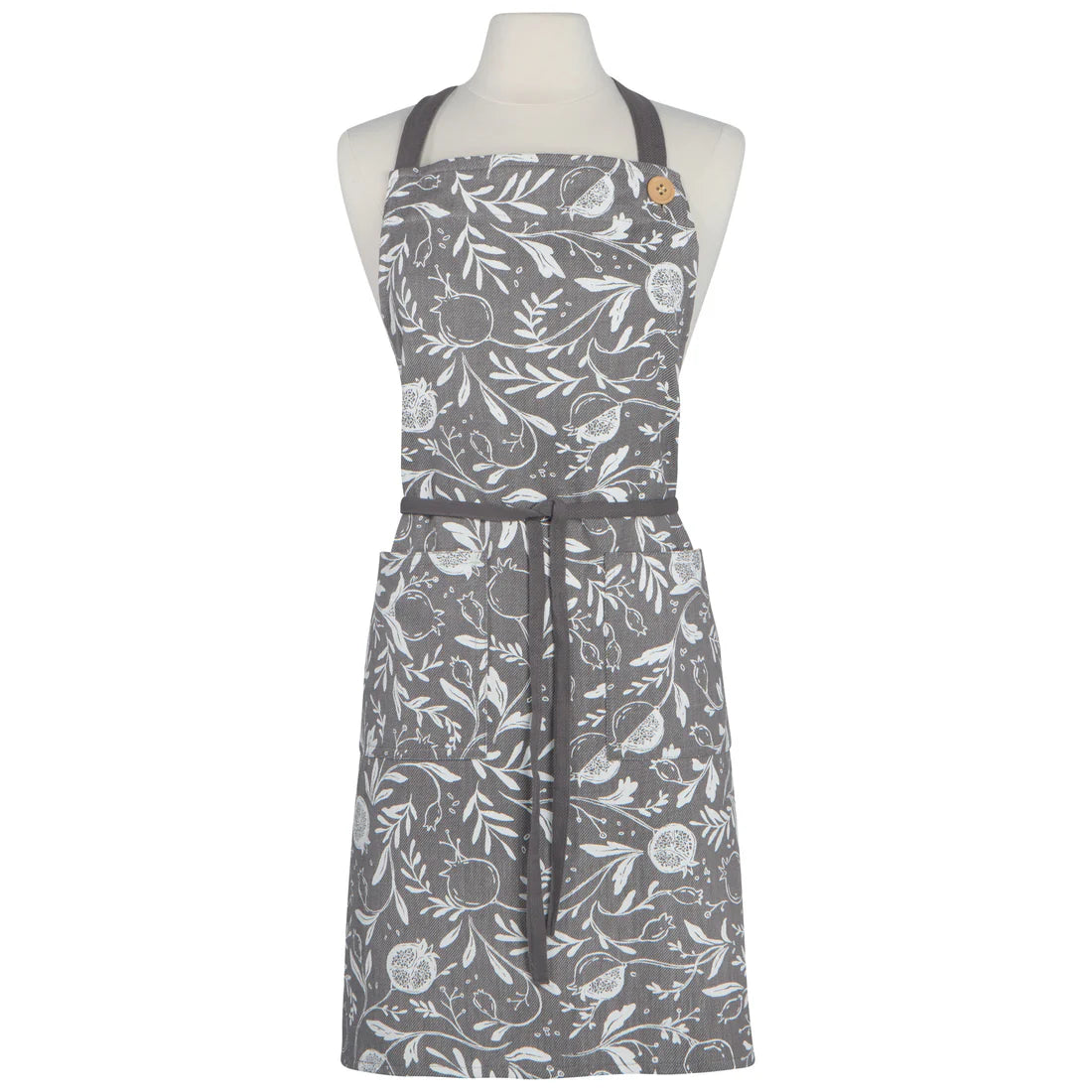 DAN-NAP2404D APRON SPRUCE POMEGRANATES