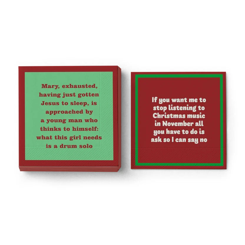 DOM-7085 XMAS Music NAPKIN
